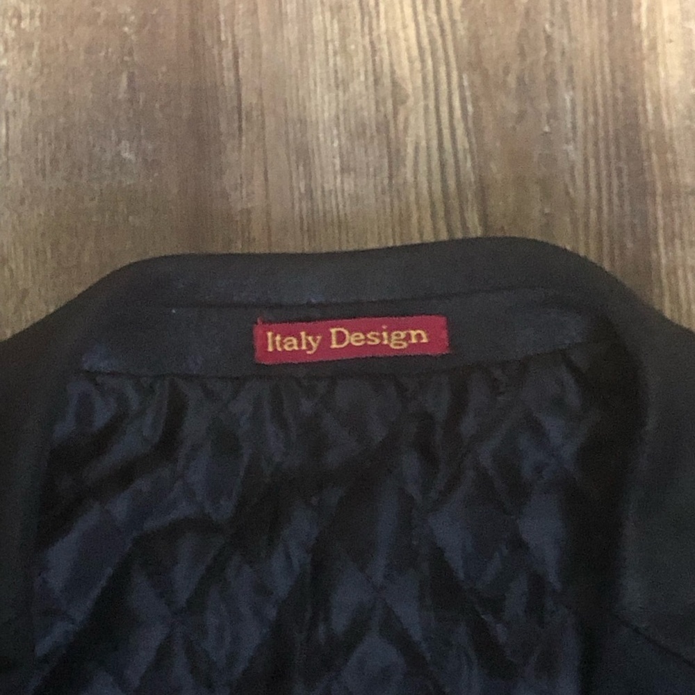Mantoni Tony Blazer Men's 40 Black Button Up Sport Coat Milan Italy - Picture 3 of 9